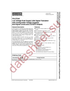 FXL2T245L10X_F065 datasheet  